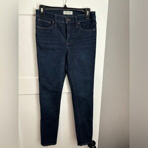 Madewell 9 inch mid rise skinny jeans